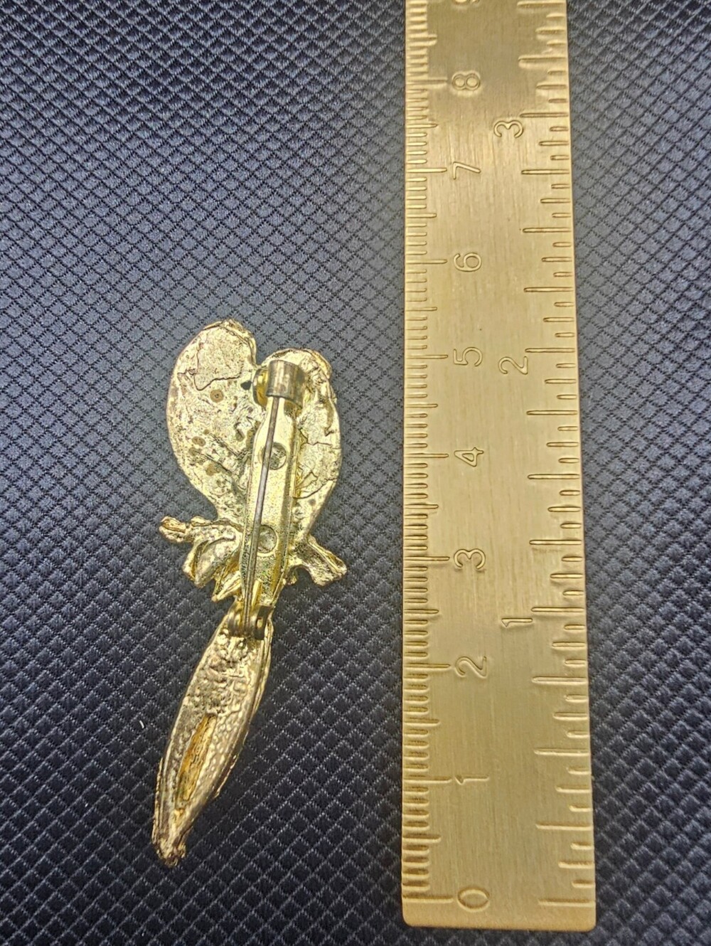 Enamel Parrot Brooch - Picture 2 of 2